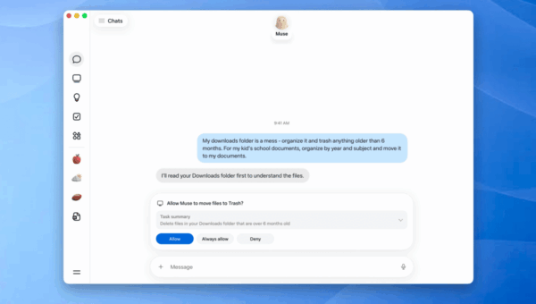 Meta’s Muse hits Mac, letting the AI take actions on your computer