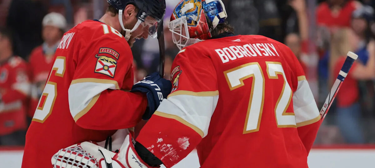 Sasha Barkov: Sad to See Bobrovsky Go, Happy Florida Panthers Have Markstrom