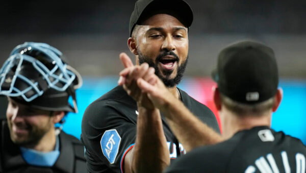 Sandy Alcantara comes out of the bullpen on 1 day of rest and earns 1st career save for Marlins