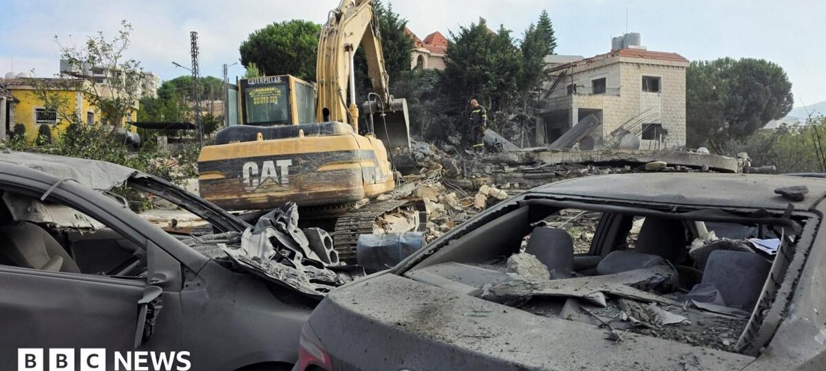 Israeli strikes in southern Lebanese village kill 11, state media say