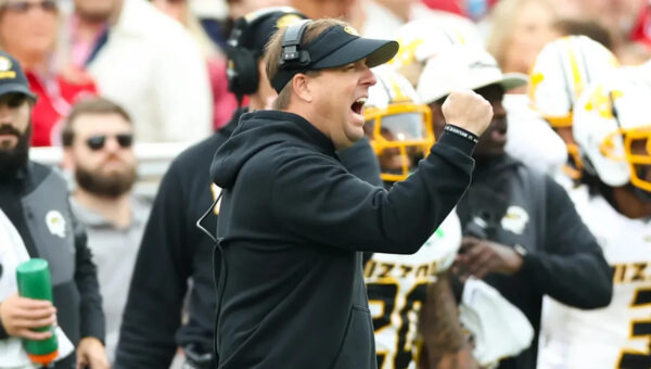 Missouri’s Eli Drinkwitz blasts KU’s Civil War-themed hype video after Border War win: ‘We left Kansas bleeding again’