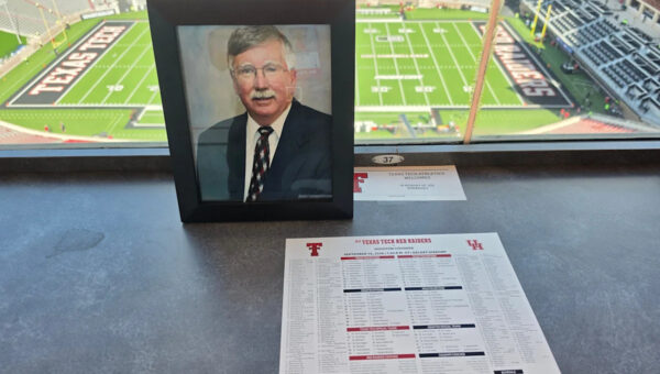 Texas Tech football honoring the late Joe Hornaday before UH game