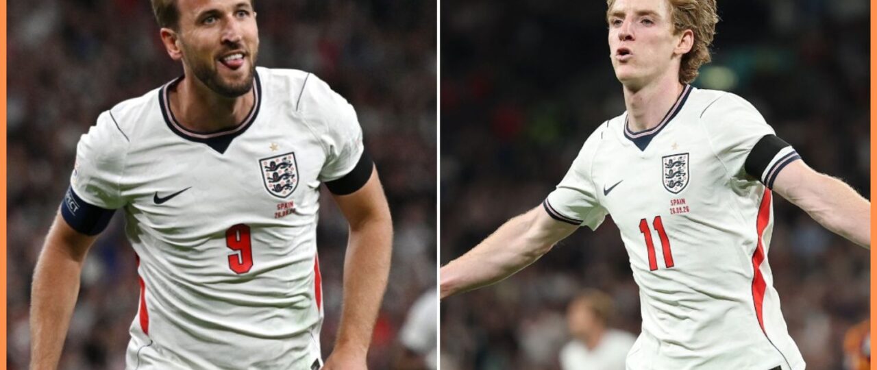 Video: Anthony Gordon & Harry Kane score quickfire double for England to stun Spain