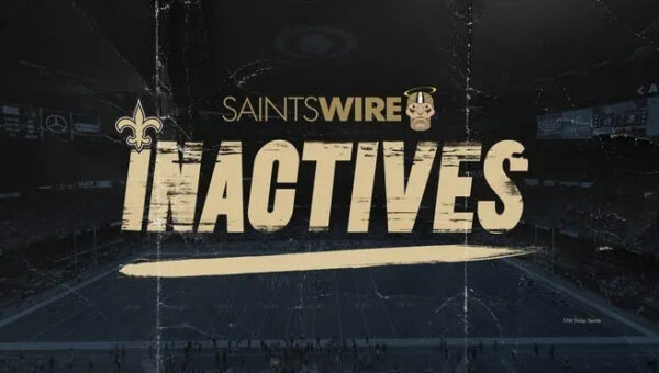 New Orleans Saints announce inactive players for Week 1 at Lions