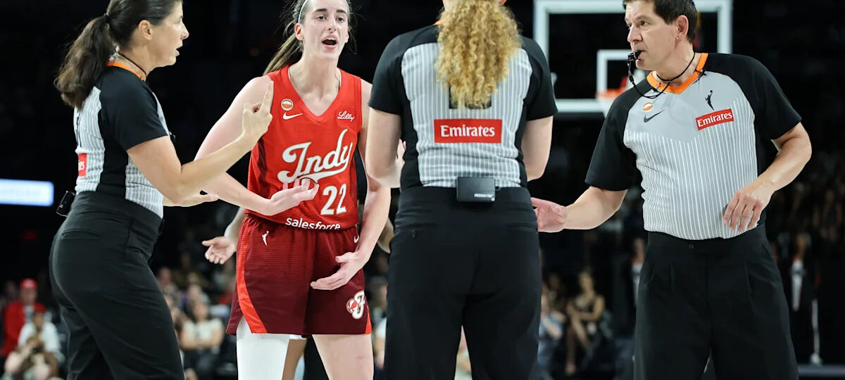 Caitlin Clark says she's working with refs to avoid an eighth technical foul: 'I'm really proud of myself'