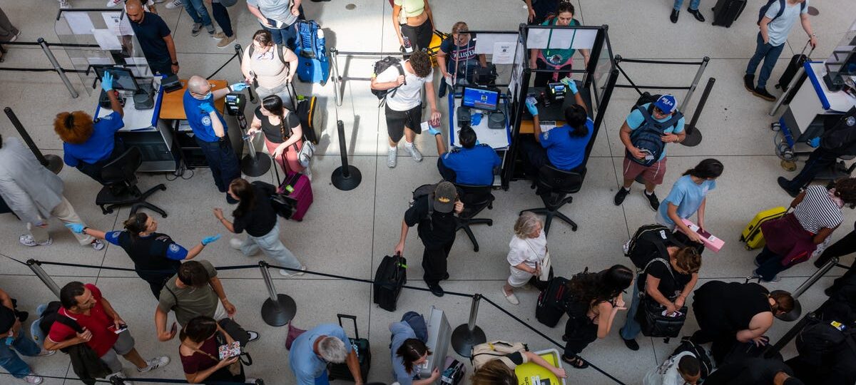 The US airports with the longest and shortest security wait times — ranked