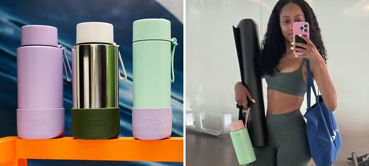 A shiny $50 tumbler has entered the world of trendy water bottles. Meet Frank Green.