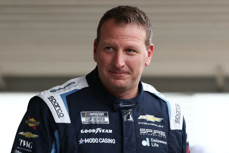 Michael McDowell Addresses Denny Hamlin Darlington Incident