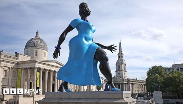 ‘Everywoman’ statue unveiled in Trafalgar Square