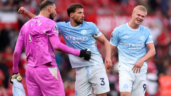 Watch: Gianluigi Donnarumma’s incredible last-gasp save to deny Bryan Mbeumo and seal Man City derby win