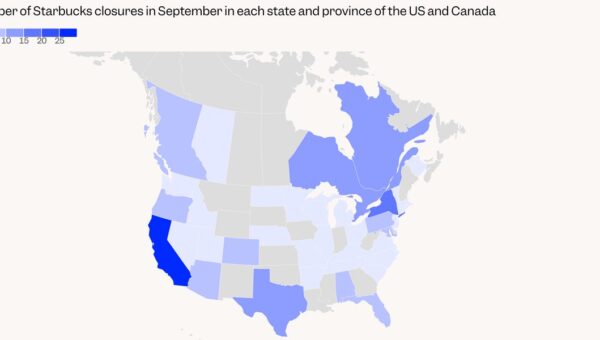 Starbucks closed 250 stores across the US and Canada. Search our database to see if yours is one of them.