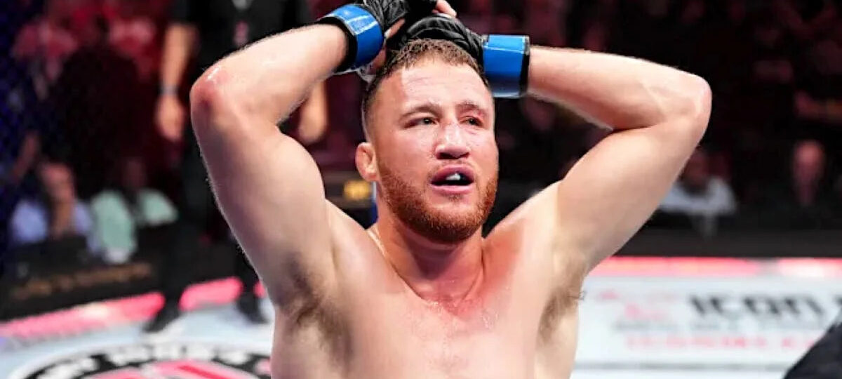 Justin Gaethje is flirting with the thought of retiring