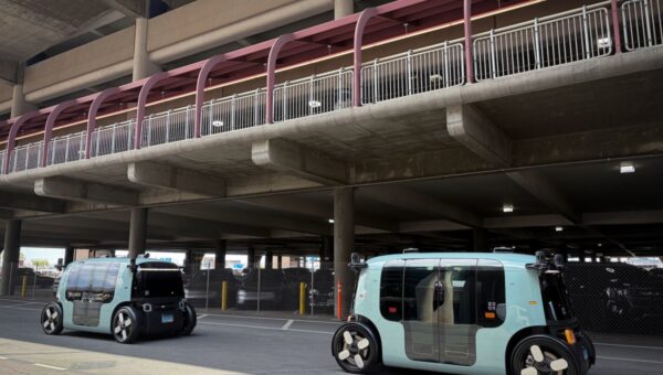 Amazon’s Zoox expands its robotaxi service to Las Vegas airport
