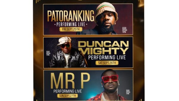 Patoranking, Mr P, Duncan Mighty, others headline VANITI Lagos 3rd anniversary