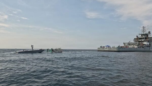 The US Navy is testing robotic refueling to push drone boats deeper into high-threat waters without putting sailors at risk