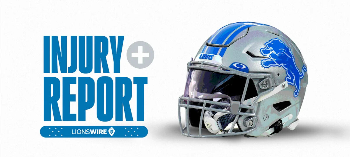 Lions add starting CB to injury report vs. Bills