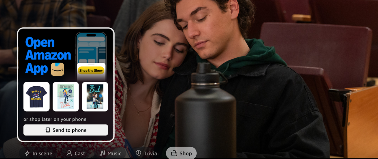 Amazon makes it easier to buy what you see on Prime Video