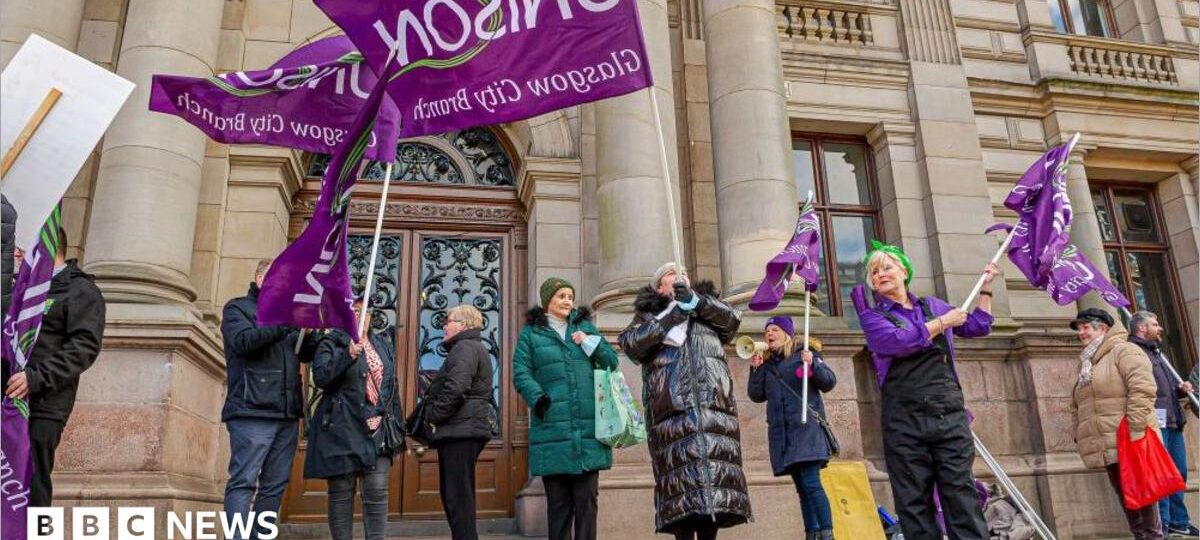 Glasgow City Council letting staff down with fire and rehire plans, worker says