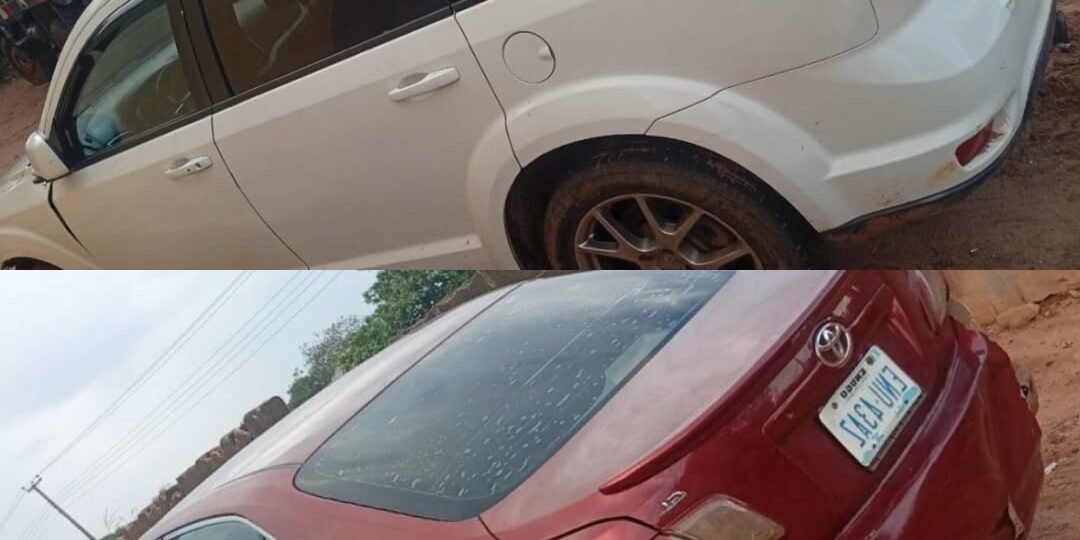 Abia: Police recover stolen vehicles in criminal hideout