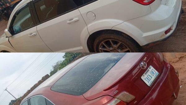 Abia: Police recover stolen vehicles in criminal hideout
