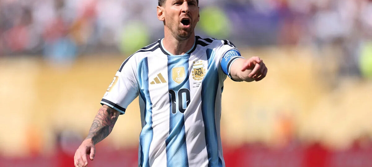 ‘Another flex’: Fans react to jersey Lionel Messi will wear in final game for Argentina
