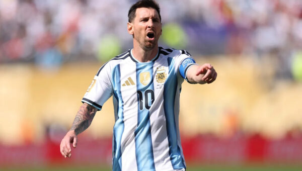 ‘Another flex’: Fans react to jersey Lionel Messi will wear in final game for Argentina