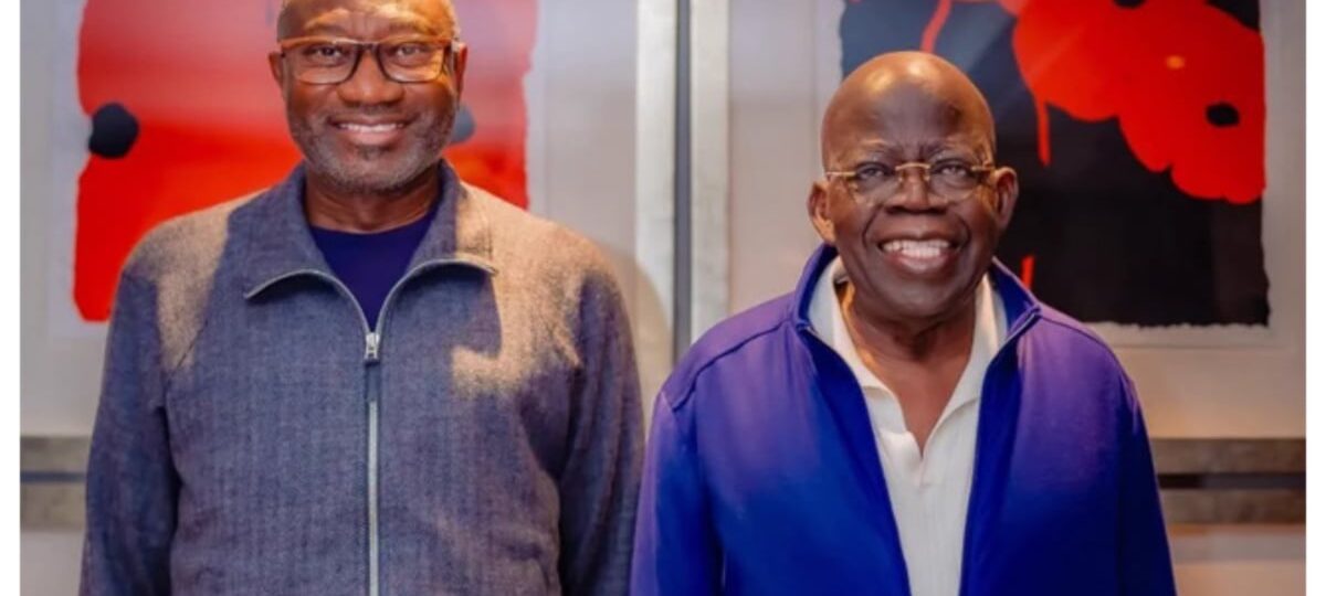 What Otedola discussed with Tinubu in Paris