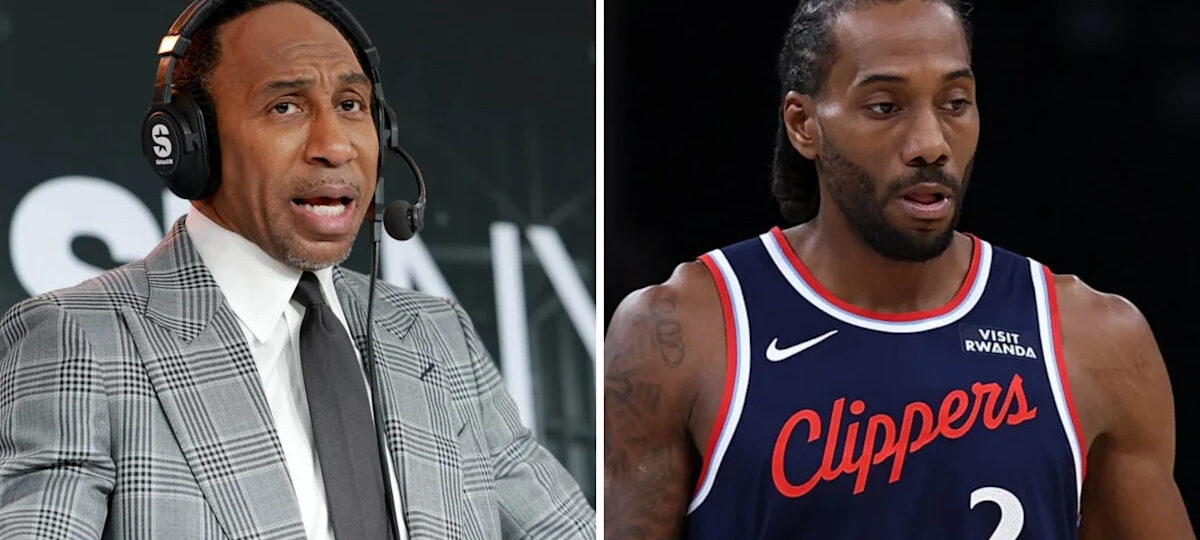 Stephen A. Smith condemns ‘worst superstar in American sports history’ Kawhi Leonard