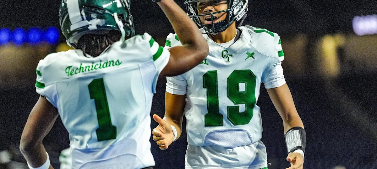 Watch 2028 5-star QB and Texas A&M commit's 'perfect ball'