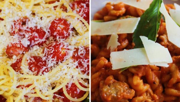 I tried easy weeknight pasta recipes by Ina Garten and Ree Drummond. One earned a spot in my dinner rotation.