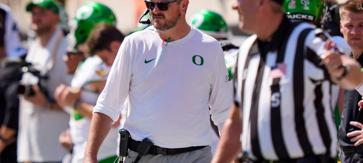 Dan Lanning responds to Oklahoma State claim of Oregon offensive tells