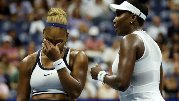 Venus and Serena Williams ousted from US Open in strenuous doubles defeat
