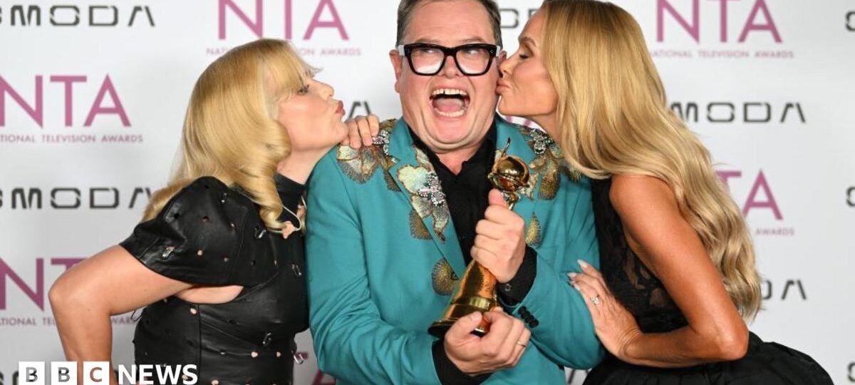 Weekly quiz: Alan Carr collected a prize for which TV show at the NTAs?