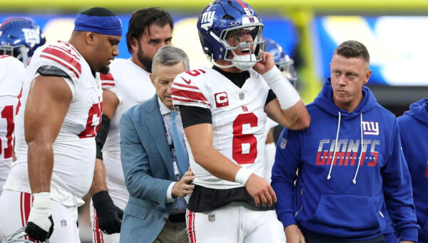 Jaxson Dart injury: Everything we know as Giants’ QB leaves game vs. Rams