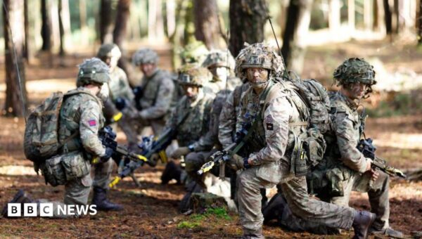 British army told to stop non-essential training exercises to save money