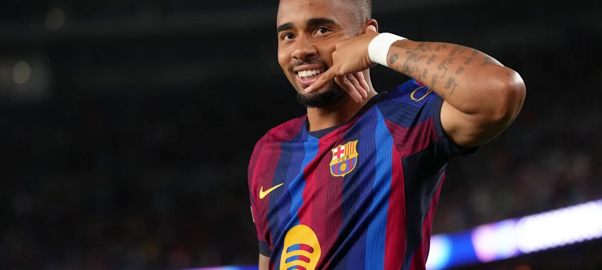 Gabriel Jesus delighted after scoring his first goal for Barcelona: ‘It’s a different kind of emotion’
