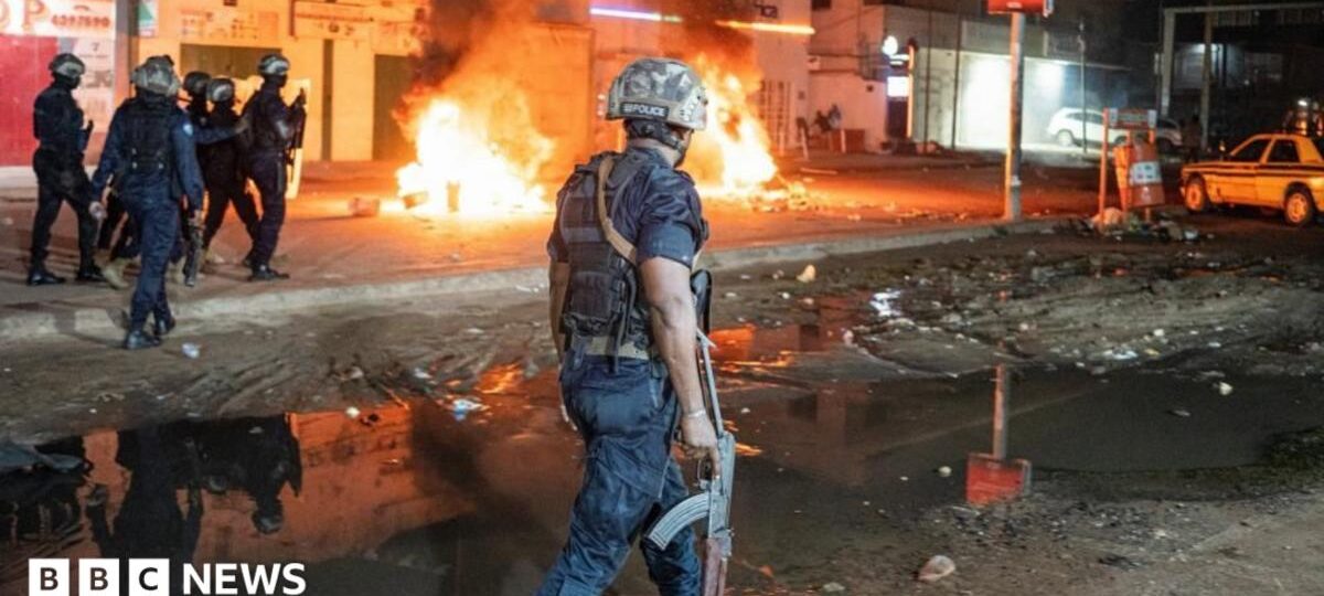 'You're not alone in the darkness': Gambia president urges calm after violent blackout protests