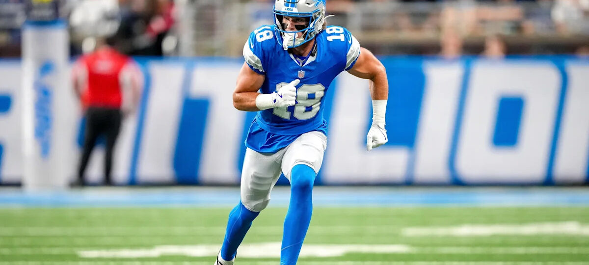 Why Lions WR Isaac TeSlaa has limited targets, and when that will change