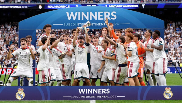 Real Madrid youth team win the U20 Intercontinental Cup after chaotic final