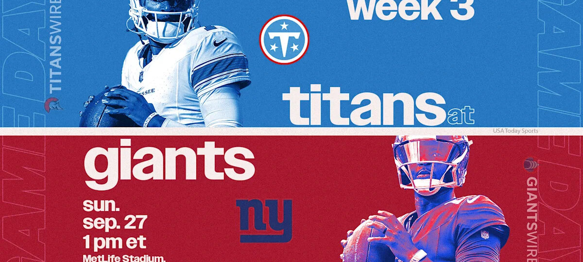 New York Giants vs. Tennessee Titans: Live coverage, highlights, news