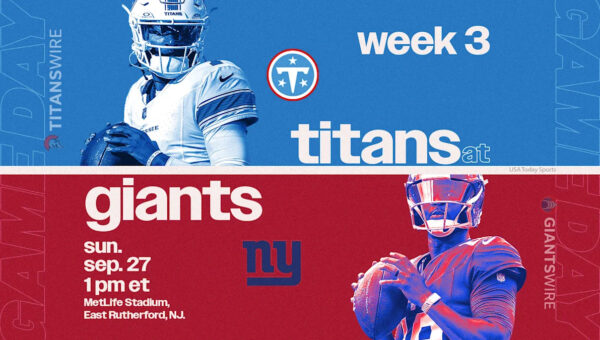 New York Giants vs. Tennessee Titans: Live coverage, highlights, news