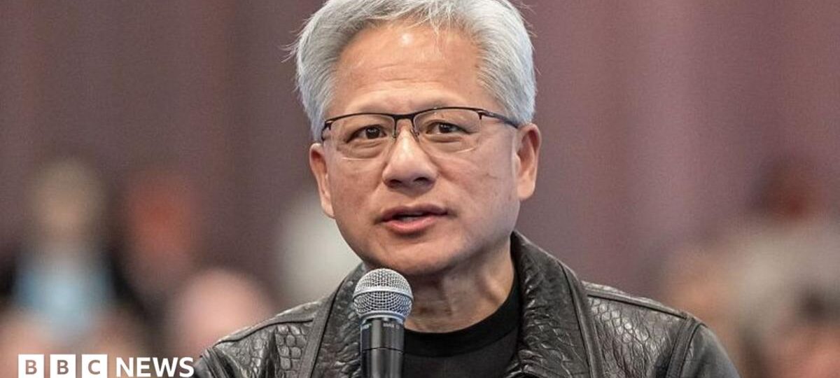 Nvidia boss rejects AI extinction fears as 'doomsday narratives'