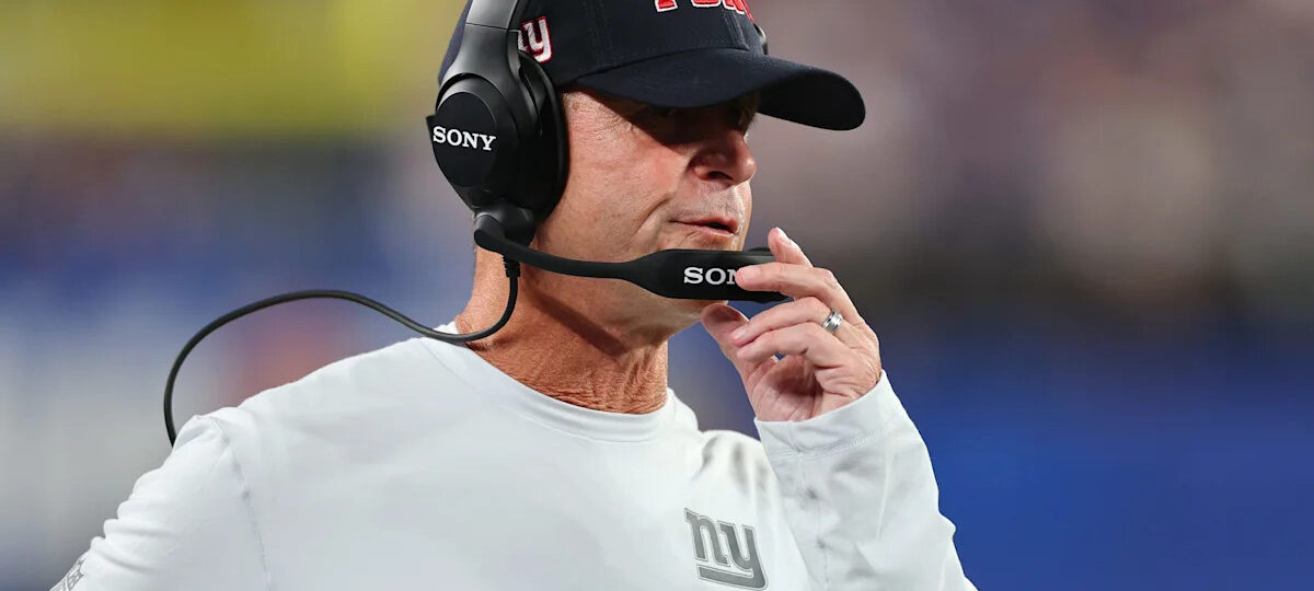 John Harbaugh tackled Giants WR Malik Nabers to get him to play vs. Cowboys