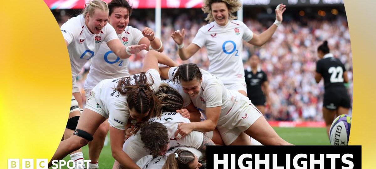 England secure win over New Zealand with last-gasp try