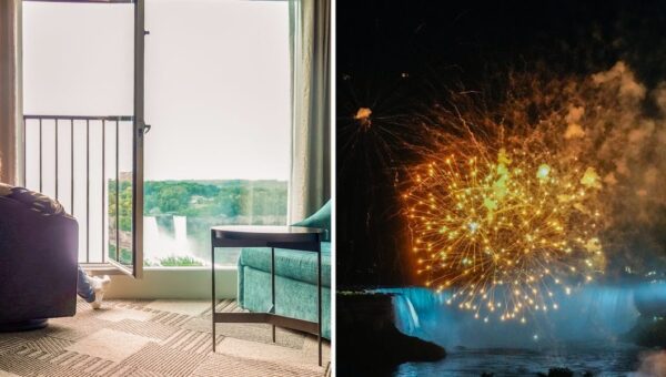 I spent $1,000 to stay in a hotel directly facing Niagara Falls. The room surprised me in 4 ways.