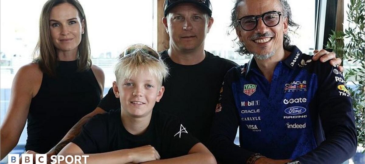 Kimi Raikkonen’s son Robin, 11, signs for Red Bull