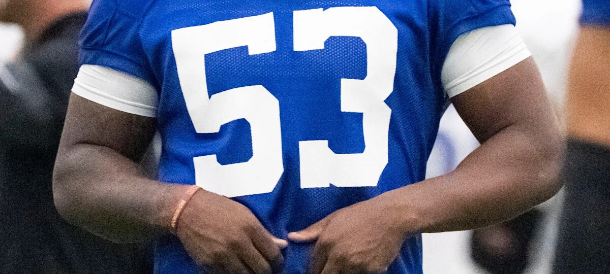 Colts’ top pick CJ Allen didn’t play at all against Ravens