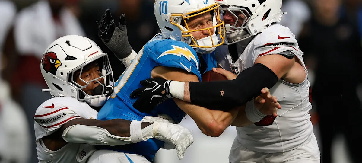 Chargers’ new-look offense shows more of the same struggles in loss to Cardinals