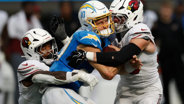 Chargers’ new-look offense shows more of the same struggles in loss to Cardinals
