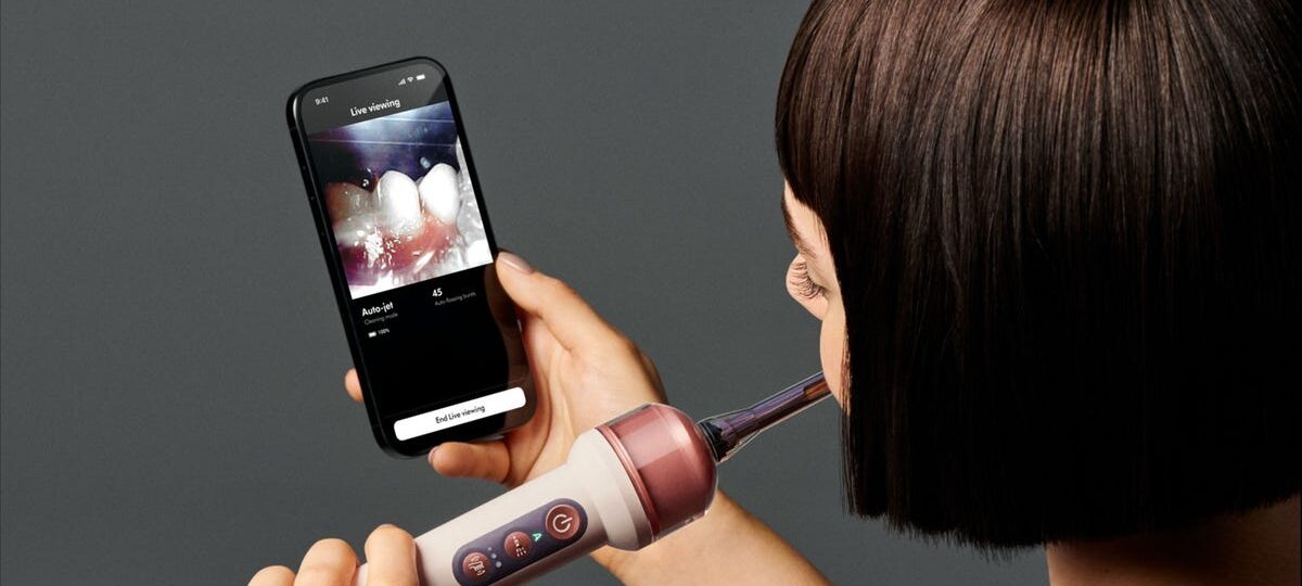 Dyson’s new $500 AI toothbrush puts a camera in your mouth